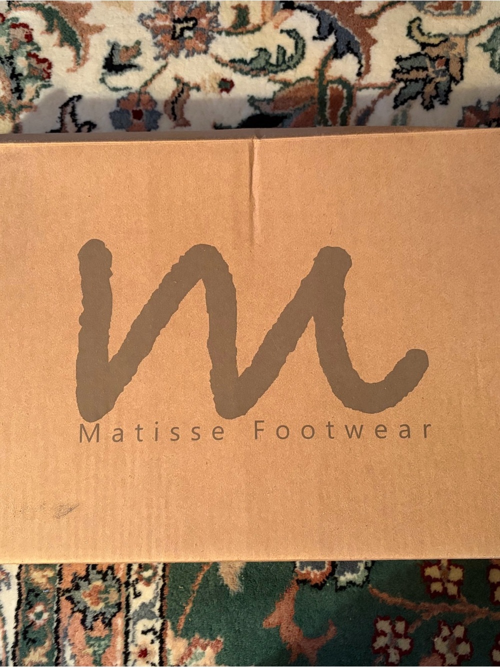 Matisse Brown Heeled Boots Box